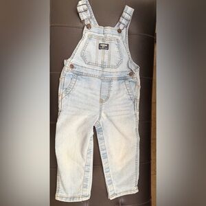 OshKosh B'gosh Light Blue Kids Denim Overalls